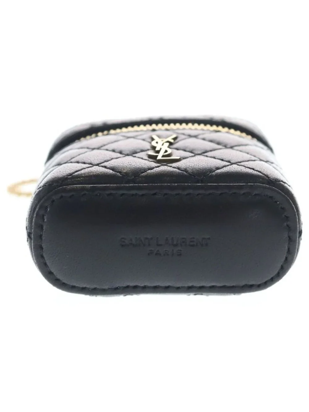 Saint Laurent Paris Micro Gabby Mini Handbag Lambskin Quilted Leather Pouch